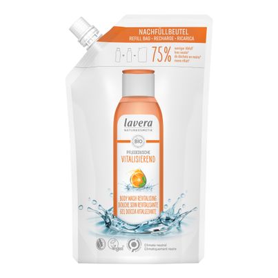 Organic Vitalising Shower Gel 500ml - 6-piece value pack from Lavera Naturkosmetik
