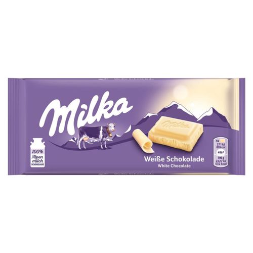 Milka White chocolate 100g from Milka