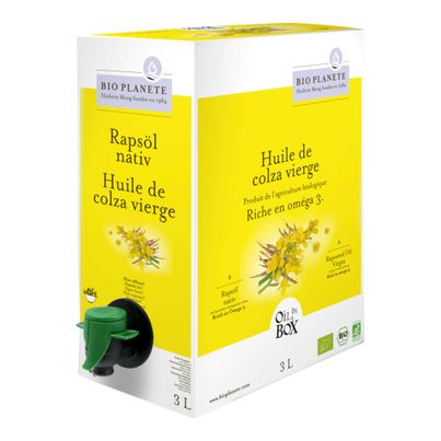 Bio Rapsöl nativ 3000ml von Bio Planete