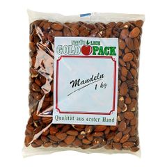 Mandeln ganz ungeschält 1000g von Goldpack