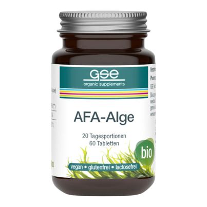 Bio Afa-Alge 60 Tabletten 500mg 60ct von Gse