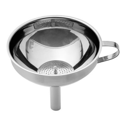 Trichter mit Sieb CNS Durchmesser 12cm  von Weis Karl