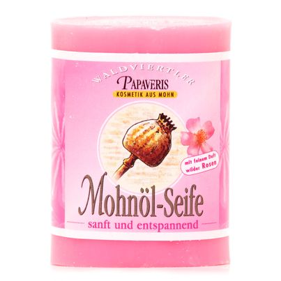 Waldviertler Mohnölseife Wildrose 100g 