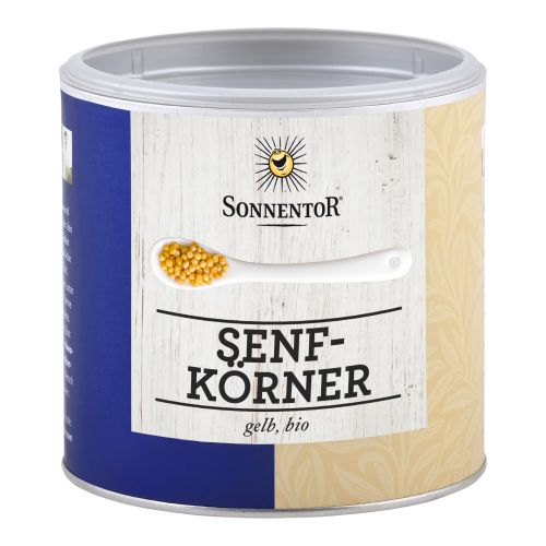 Organic mustard seeds yellow 400g from Sonnentor