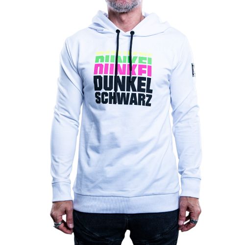 Dunkelschwarz hoodie DS-3 LAGENNEON white