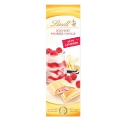 Joghurt Himbeer Vanille Schokolade 100g Limited Edition von Lindt